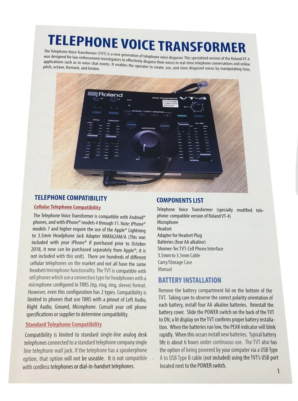 Professional Telephone Voice Changer - Image 4